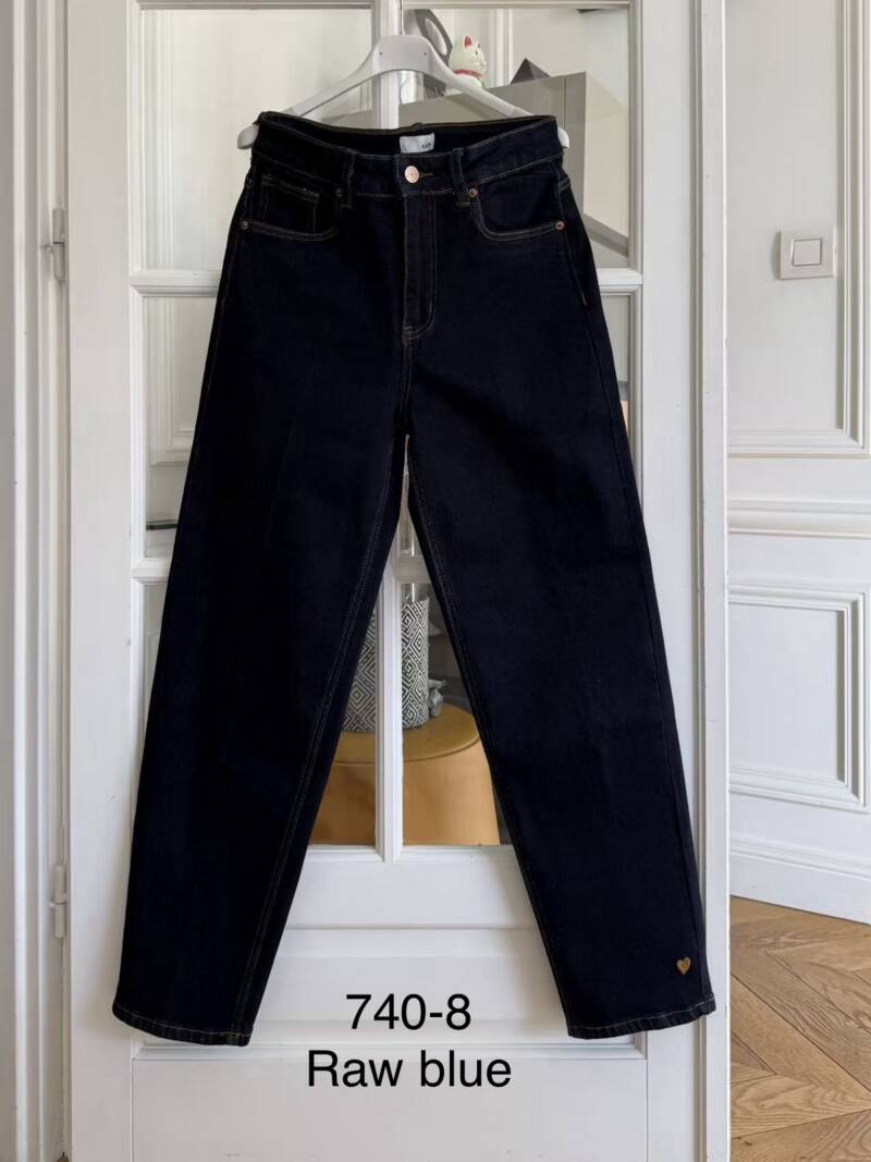 Spodnie damskie jeansy Roz XS-XL, 1 Kolor Paczka 10 szt